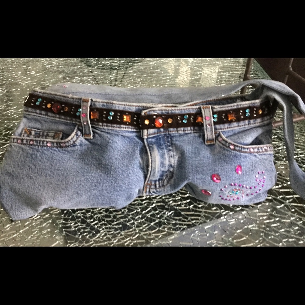 DENIM PURSE - Picture 3 of 6